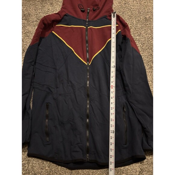 Superx THE KENT Full Zip Up Hoodie Size 2XL Clark Kent Superman Athletic Wear - Picture 2 of 9